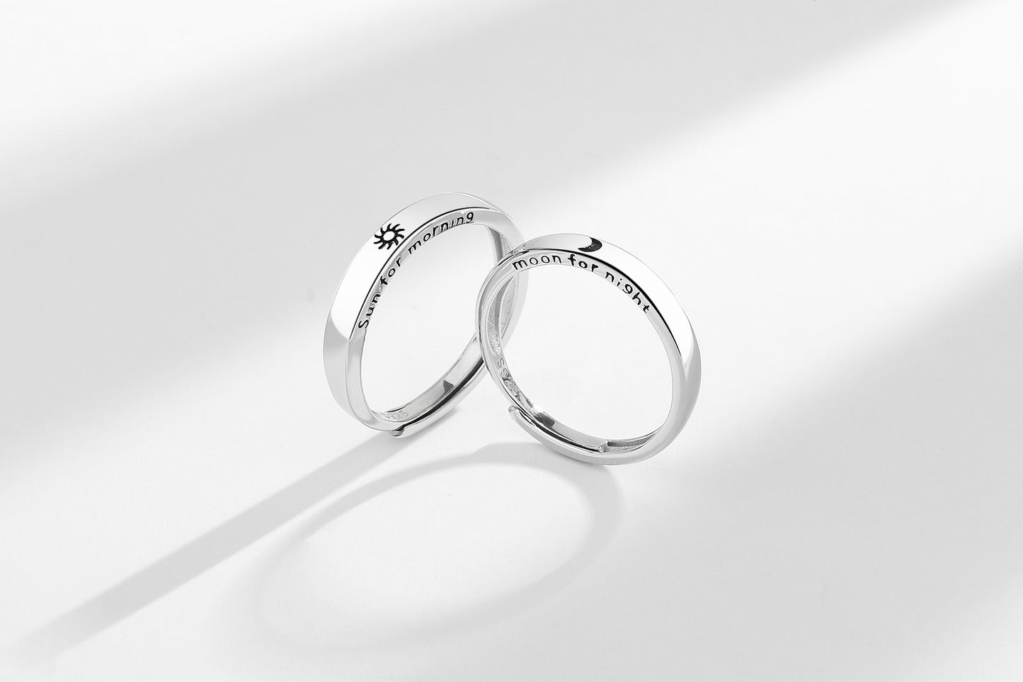 Moon For Night 925 Sterling Silver Ring