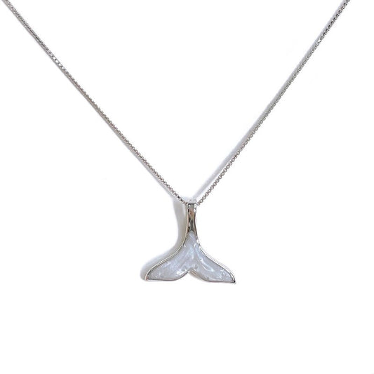 Mermaid Tail Sterling Silver Necklace